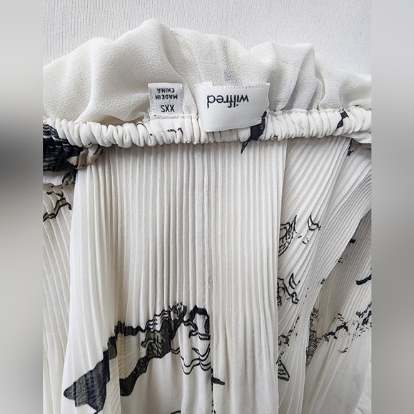 $200 Aritzia Wilfred Talence Off-the-Shoulder Blouse Size xxmall - Picture 7 of 9